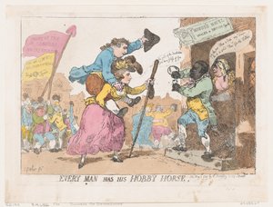 Jeder Mann hat sein Steckenpferd, 1. Mai 1784