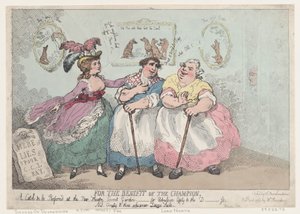 Zum Wohle des Champions, 20. Mai 1784 von Thomas Rowlandson