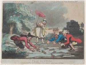 Froschjagd von Thomas Rowlandson