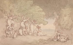 Obst- und Nussernte von Thomas Rowlandson