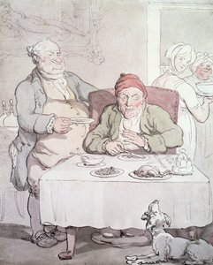 Völlerei von Thomas Rowlandson
