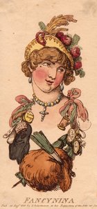 Köpfe: Fancynina von Thomas Rowlandson