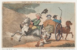 Wie man eine Kutsche passiert, 11. Juni 1808