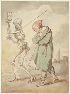 Illustration für Der Totentanz von Thomas Rowlandson