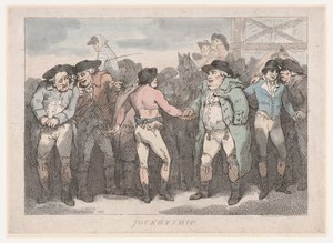 Jockeyship, 31. November 1785 von Thomas Rowlandson