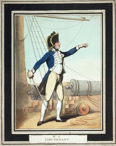 Leutnant, Royal Navy Midshipman im 18. Jahrhundert