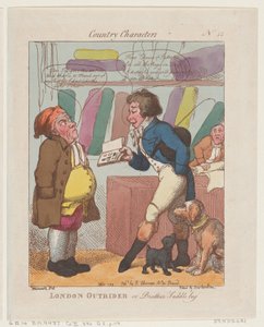 Londoner Reiter oder Bruder Satteltasche, 10. September 1799