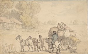 Migranten von Thomas Rowlandson
