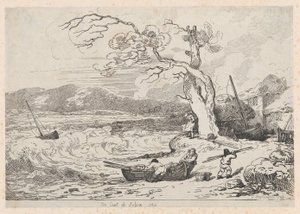 An der Küste von Sussex, 1784-85 von Thomas Rowlandson