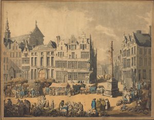 Place de Meir in Antwerpen, 1797