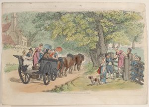 Tafel 33, aus Welt im Miniatur von Thomas Rowlandson