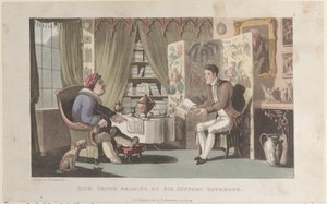 Quae Genus liest Sir Jeffery Gourmand vor, aus The History of Johnny Quae Genu