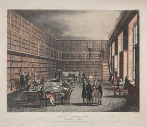 Royal Institution, Albemarle Street von Thomas Rowlandson