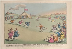 Ländliche Sportarten oder ein außergewöhnliches Cricket-Match, 10. Oktober 1811