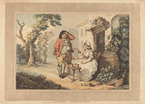 Rustikale Werbung von Thomas Rowlandson