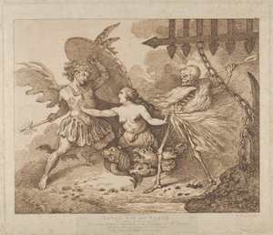 Satan, Sünde und Tod Paradise Lost, Buch der 2.