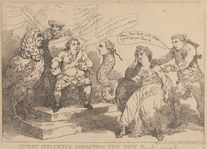 Geheimer Einfluss, der das neue Parlament lenkt von Thomas Rowlandson