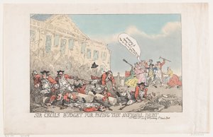 Sir Cecils Budget zur Bezahlung der Staatsschulden