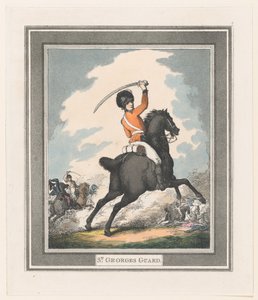 St. Georgs Garde, 1798 von Thomas Rowlandson