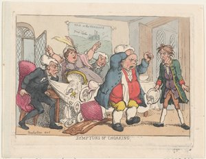 Symptome des Erstickens, 1806, veröffentlicht am 25. August 1808