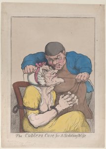 Das Heilmittel des Schusters für eine zänkische Frau, 1813