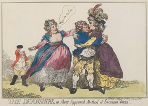 Die Devonshire, oder die am meisten anerkannte Methode, Stimmen zu sichern, 12. April 1784