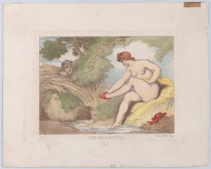 Die schöne Badende von Thomas Rowlandson