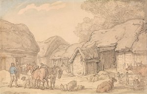 Der Bauernhof von Thomas Rowlandson
