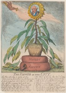 Die Blume der Stadt von Thomas Rowlandson