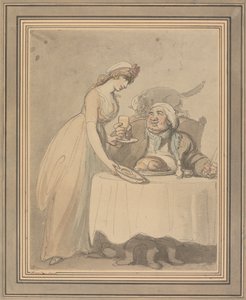 Der Feinschmecker von Thomas Rowlandson