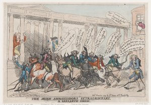 Die irischen außerordentlichen Botschafter, Eine galante Show, 7. März 1789