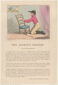 Das Gebet des Jockeys!!, 10. August 1801