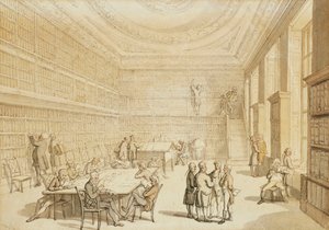 Die Bibliothek der Royal Institution, Albemarle Street