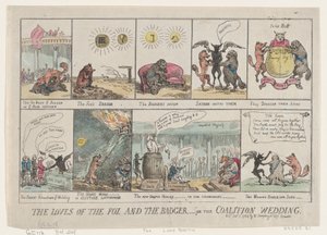 Die Lieben des Fuchses und des Dachses oder Die Koalitionshochzeit, 7. Januar 1784