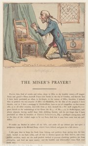 Das Gebet des Geizhalses, 10. Februar 1801