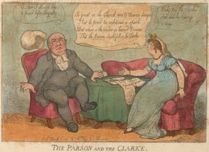 Der Pfarrer und der Kleriker, Nr. 76 von Thomas Rowlandson