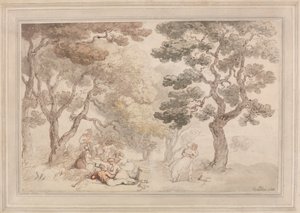 Das Picknick von Thomas Rowlandson