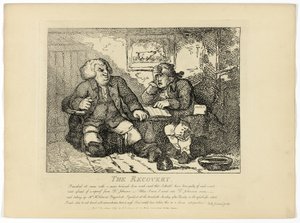 Die Genesung, aus Boswells Reise durch die Hebriden