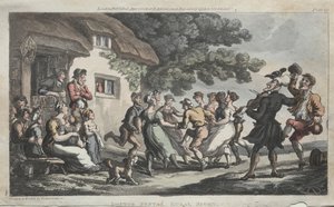 Der ehrwürdige Dr. Syntax Ländlicher Sport, 1813 von Thomas Rowlandson