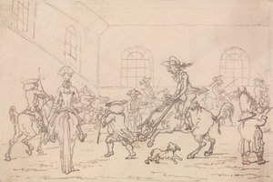 Die Reitschule von Thomas Rowlandson