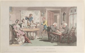 Der gesellige Abend, aus Der Pfarrer von Wakefield, 1. Mai 1817