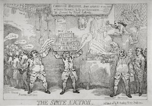 Die Staatsauktion, 1784