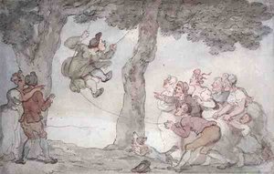 Die Schaukel von Thomas Rowlandson