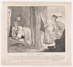Die Vision malerischer Schönheiten von Boswell, Teil der Zweite, 15. Mai 1786 von Thomas Rowlandson
