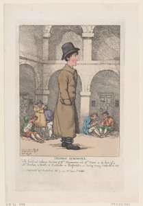 Thomas Simmons, 9. November 1807 von Thomas Rowlandson