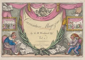 Titelseite, Die Karikaturzeitschrift von G. M. Woodward, Bd. 4, 1809
