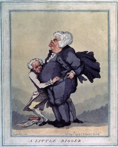 Ein bisschen größer von Thomas Rowlandson