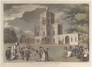 Ansicht des Observatoriums, Oxford