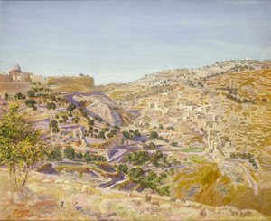 Ansicht von Jerusalem, 1854