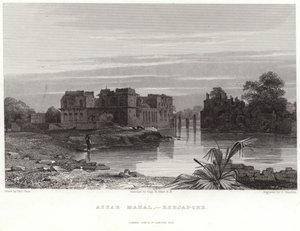 Assar Mahal in Bijapur von Thomas Shotter Boys